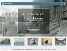 Tablet Screenshot of jesuitarchives.org